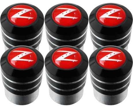 6 bouchons de valve Nissan 350Z  Nissan 370Z rouge  blanc black