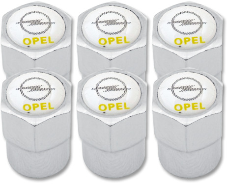 6 bouchons de valve Opel AgilaAntaraAstraComboCorsaGTInsignaMerivaMovanoOmegaSignumSpeeds