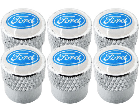 6 Ventilkappen Ford CMax Ford FiestaFocusFusionGalaxyGTKaKugaMondeoMustangRangerSMaxStr