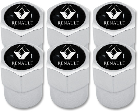 6 Ventilkappen Renault CapturClioEspaceKadjarKangooLagunaMasterMéganeModusSafraneScénic