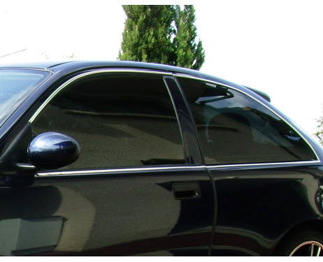 Baguette chromée de contour des vitres latérales compatible MG ZR Rover 25 Rover 200 Rover 220