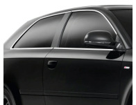 Baguette chromée de contour des vitres latérales pour Audi A3 série 1 9600Série 1 Phase 2 0003sé