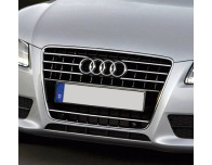 Baguette de calandre chromée compatible Audi A5 Cabriolet 0911 Audi A5 Coupé 0711 Audi A5 Sportbac