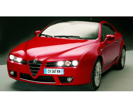 Baguette de calandre inférieure chromée compatible Alfa Romeo Brera