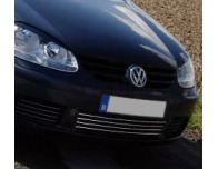 Baguette de calandre inférieure chromée compatible VW Golf 5