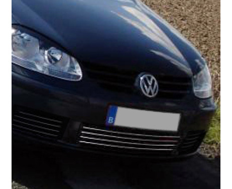 Baguette de calandre inférieure chromée pour VW Golf 5