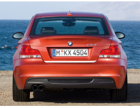 Baguette de coffre chromée compatible BMW Série 1 E81 0711  BMW Série 1 E82 0713 coupé