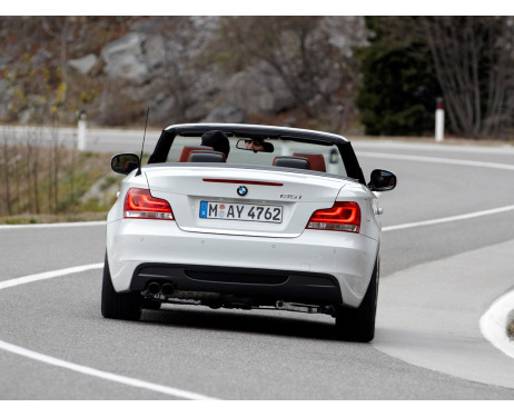 Baguette de coffre chromée pour BMW Série 1 E88 0813 cabrio