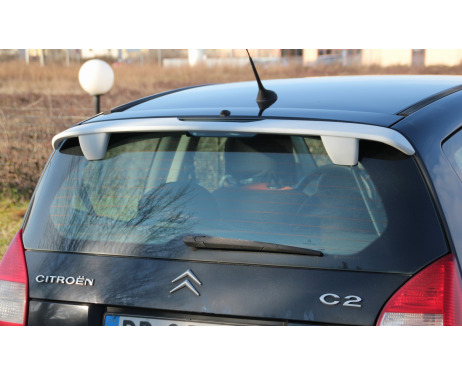 Becquet  aileron compatible Citroën C2 v1 apprêté  colle de fixation