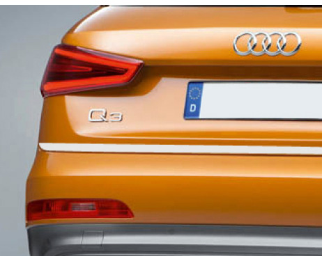 ChromZierleiste für Kofferraum Audi Q3