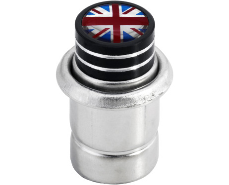 Cigarette lighter British flag Great Britain UK short black