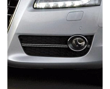 Doble moldura cromada para antinieblas Audi A5 Cabriolet 0911 Audi A5 Coupé 0711 Audi A5 Sportback