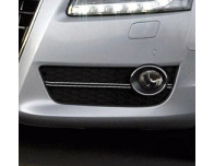 Double baguette chromée pour antibrouillards compatible Audi A5 Cabriolet 0911 Audi A5 Coupé 0711 