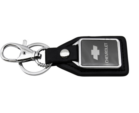 Imitation leather keychain Chevrolet
