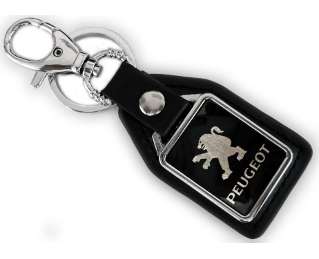 Imitation leather keychain Peugeot 106 107 108 205 206 207 208 306 307 308 406 407 408 508 607 806 8