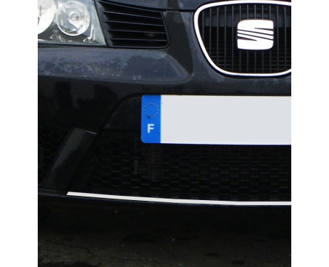 Radiator grill contours chrome trim Seat Ibiza 0108