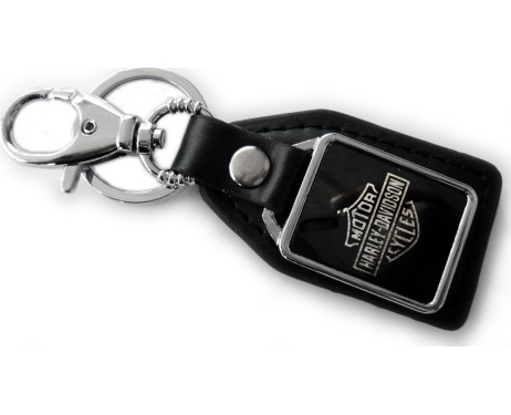 Schlüsselanhänger aus Lederimitation Harley Davidson
