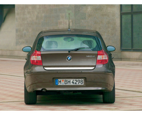 Trunk chrome trim BMW Série 1 E87 0407