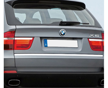 Trunk chrome trim BMW X5