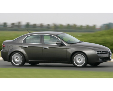 ZierChromleiste für seitliche Autofensterkonturen Alfa Romeo 159