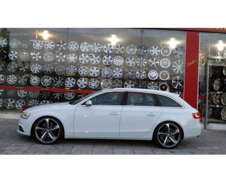 ZierChromleiste für seitliche Autofensterkonturen Audi A4 série 3 avant 0811